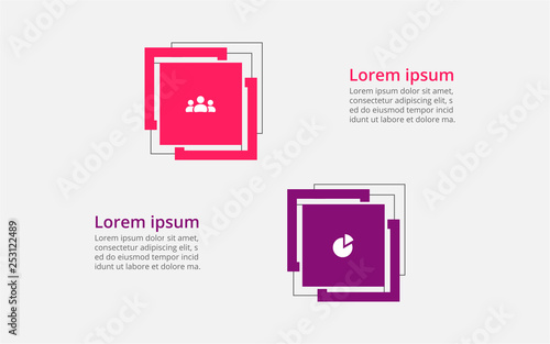 Vector infographic template