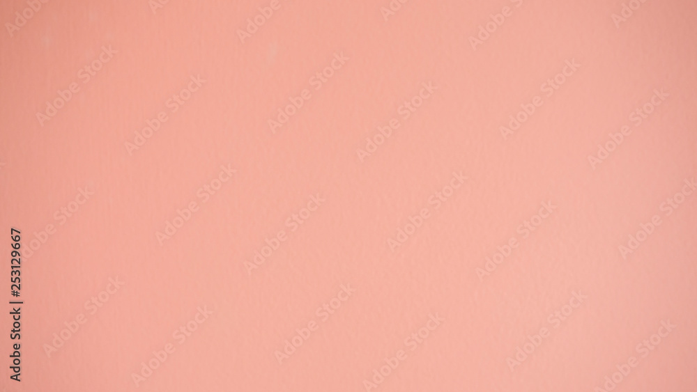 Empty interior light pink room wall surface abstract texture pattern background. Copy space for ad text usage. Blank and pastel colored wall is available for background, wallpaper and banner designs.