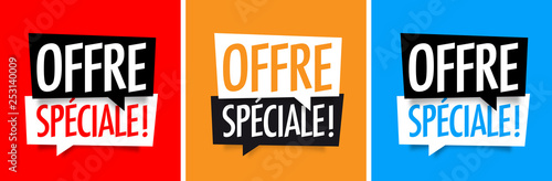 Offre spéciale