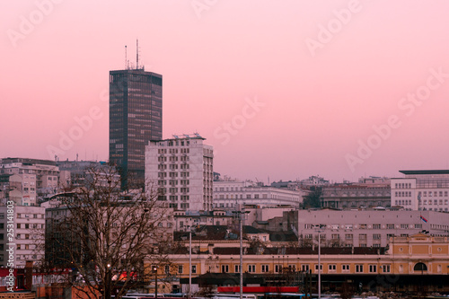 Belgrade cityscape Serbia