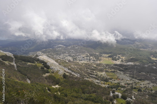 A View from Lovcen Mountain, Montenegro