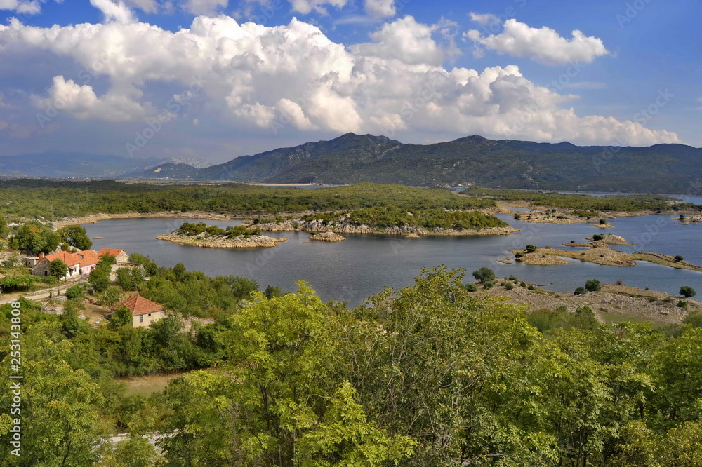 Slansko Lakes in Montenegro
