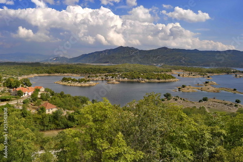 Slansko Lakes in Montenegro
