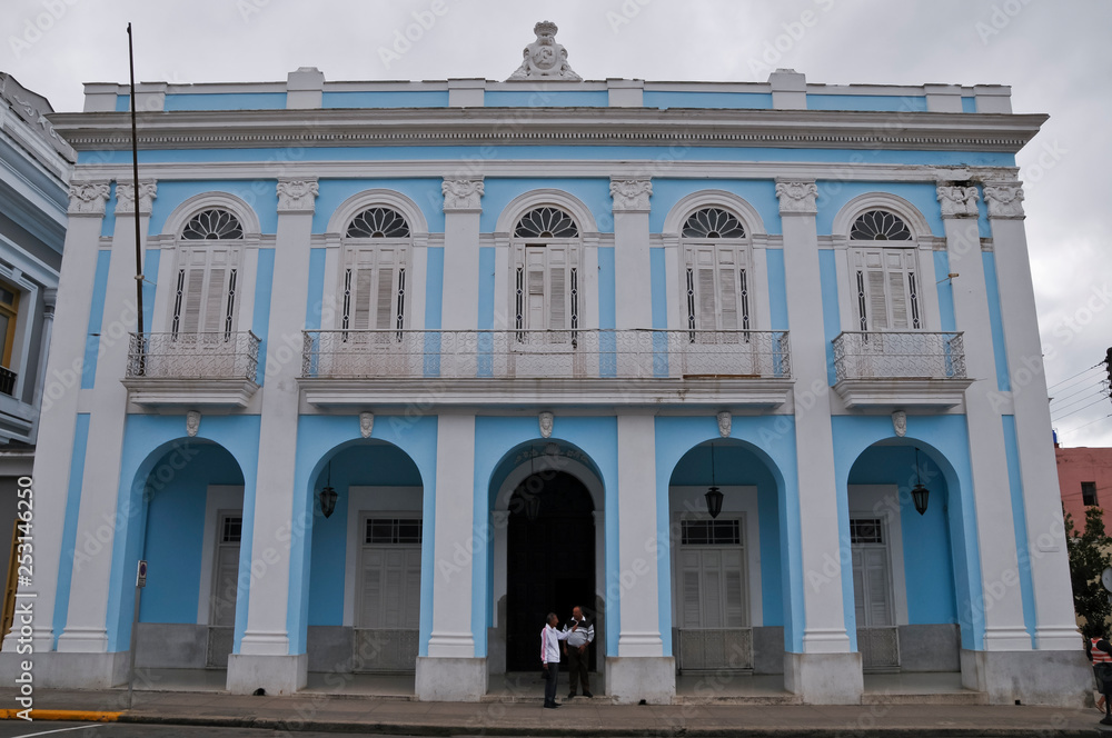 Museo Provincial Cienfuegos, Stadtansicht, Cienfuegos, Kuba