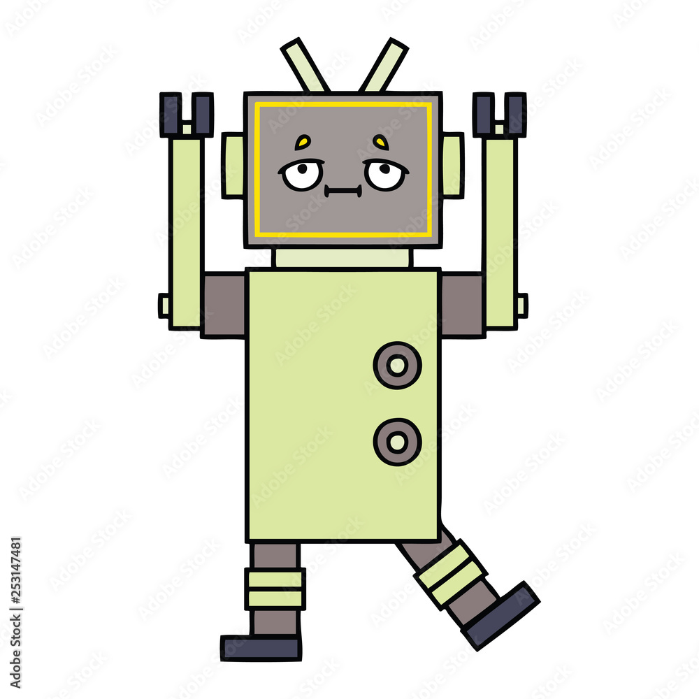 cute cartoon robot cute cartoon robot