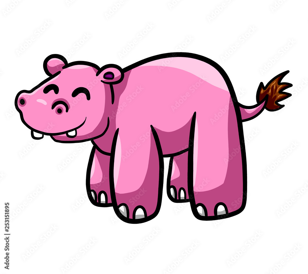 Happy Pink Hippo Happy Pink Hippo