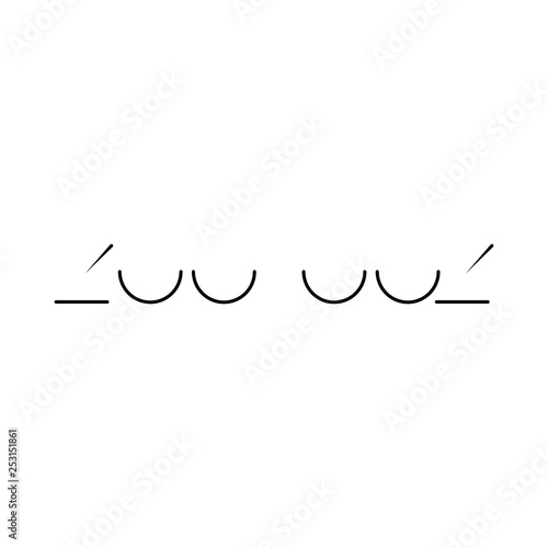 Dactyl sign. Size of syllabic-tonic verse sign