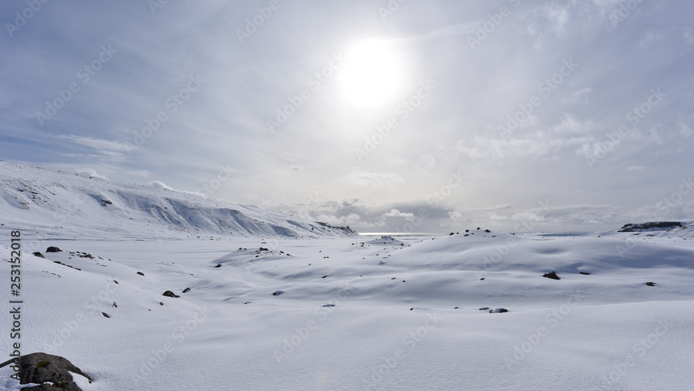 Obraz premium Iceland winter