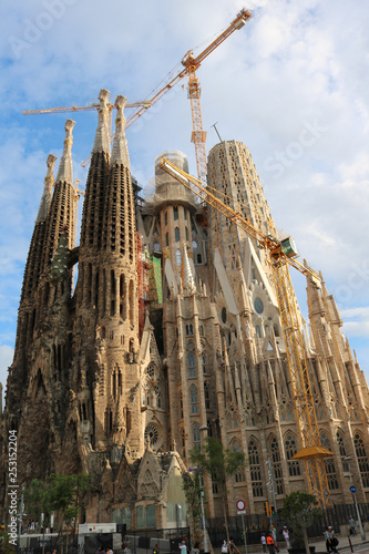 La Sagrada Família in June 2018
