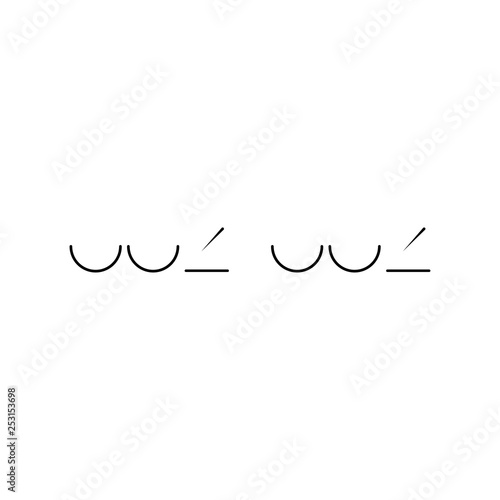 Anapest sign. Size of syllabic-tonic verse sign