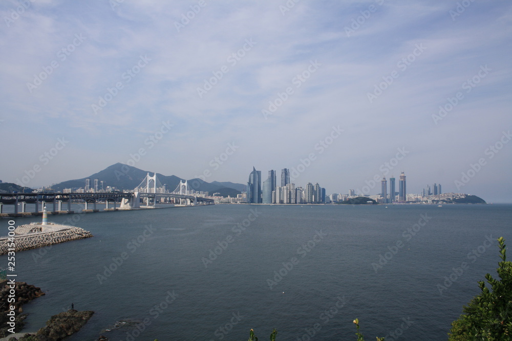 Fototapeta premium view of Busan