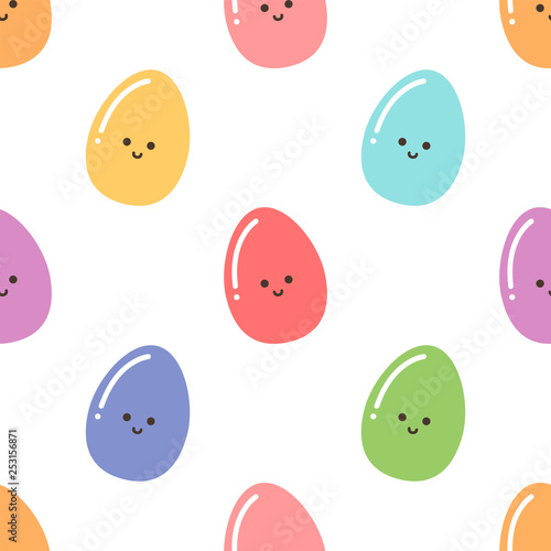 Cute colorful eggs