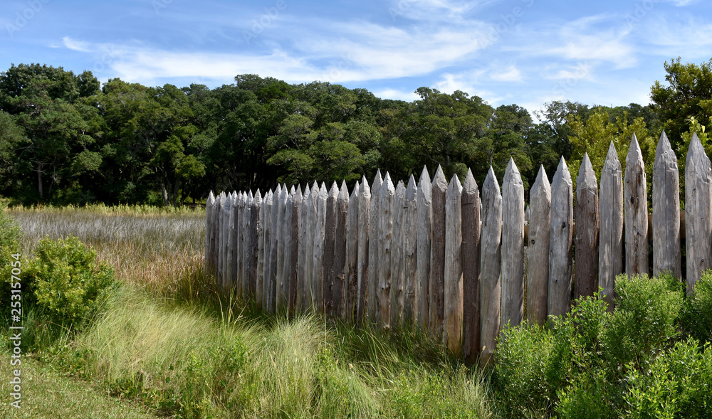 Fototapeta premium Wooden Fence
