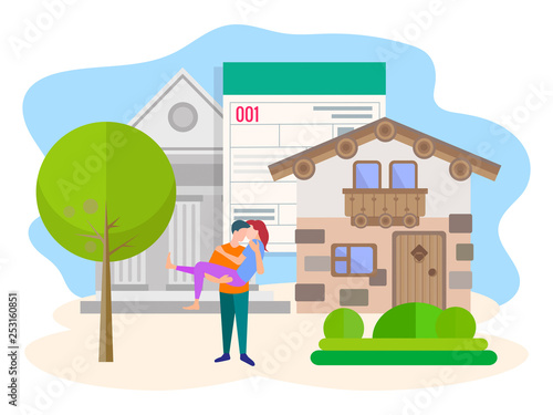 The concept of purchasing real estate with the help of a Bank.