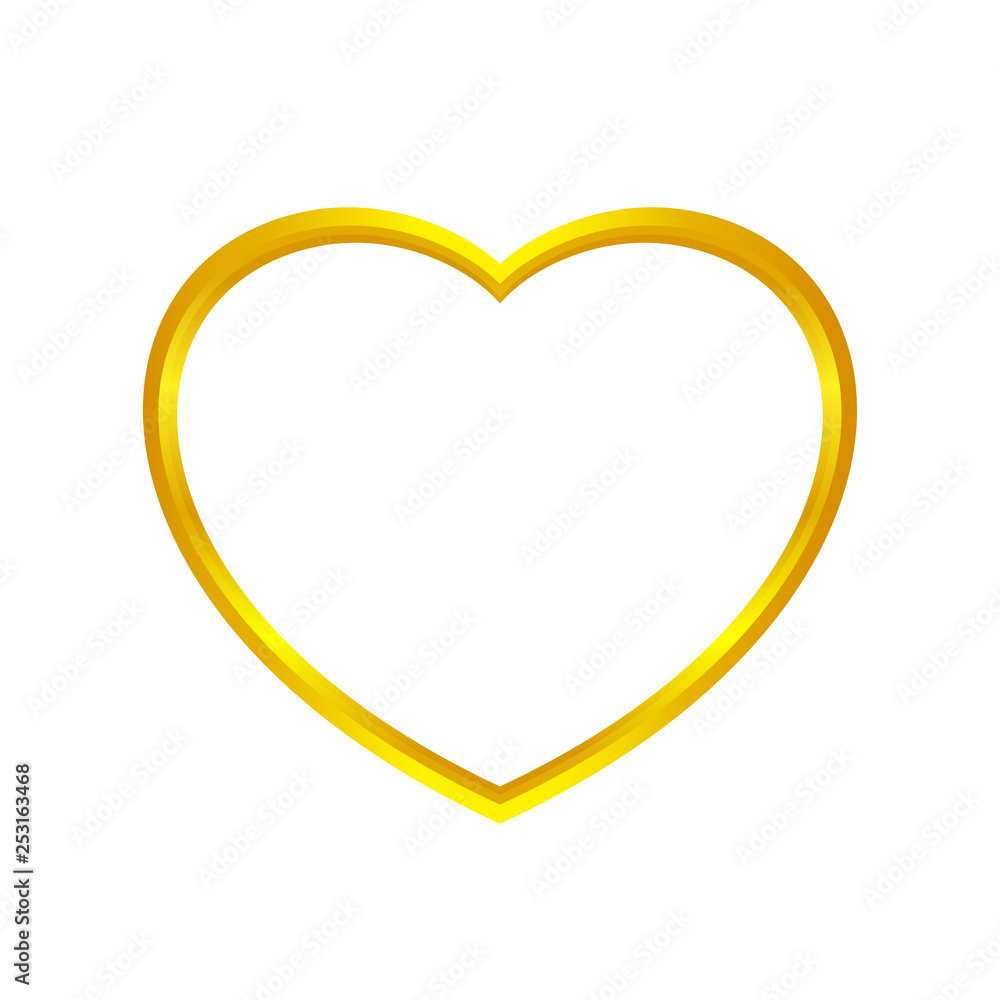gold heart shape isolated on white background, golden heart shaped icon, gold heart logo, image of golden heart shaped symbol for graphic element of decorate embellish design gold heart shape isolated on white background, golden heart shaped icon, gold heart logo, image of golden heart shaped symbol for graphic element of decorate embellish design