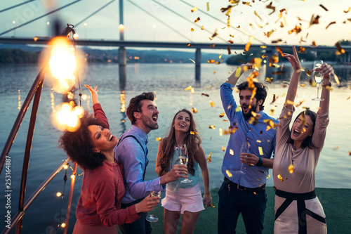 Canvas Print Lets get the party started!