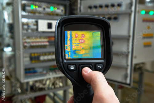 thermal imaging inspection of electrical equipment photo