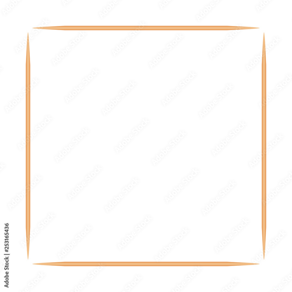 illustration Wooden Toothpicks isolated on white background and copy space, Bamboo Toothpick small sharp, Realistic Toothpicks wood illustration Wooden Toothpicks isolated on white background and copy space, Bamboo Toothpick small sharp, Realistic Toothpicks wood