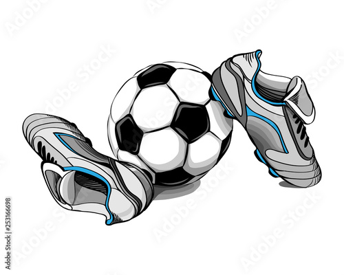 football boots ball