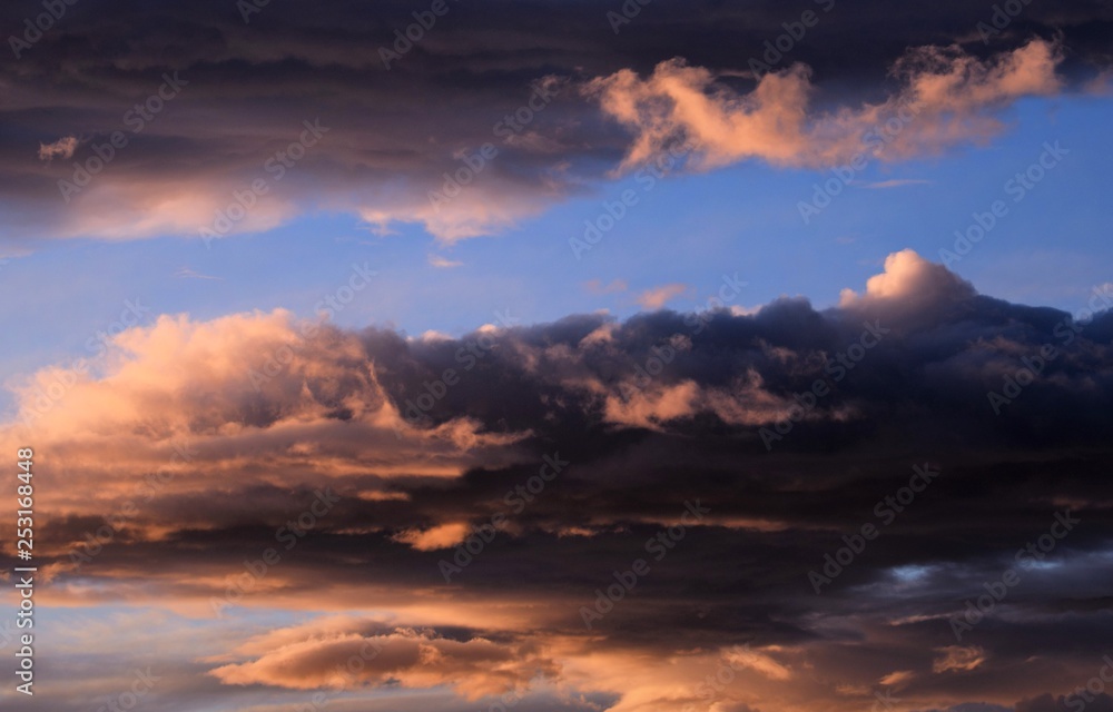 Fototapeta premium kolory nieba