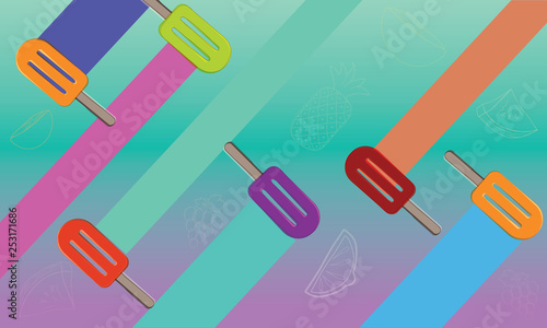 TROPICAL FRUIT PALLETS