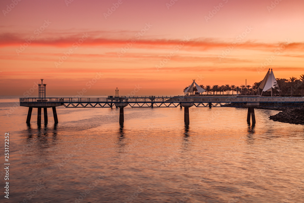 Pier in Kuwait City
