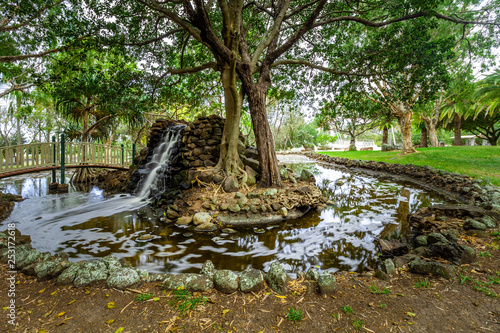Macintosh Island park in Surfers Paradise, Queensland, Australia