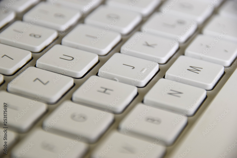 Tastatur, ziffern, buchstaben, alphabet, weiß, flach Tastatur, ziffern, buchstaben, alphabet, weiß, flach