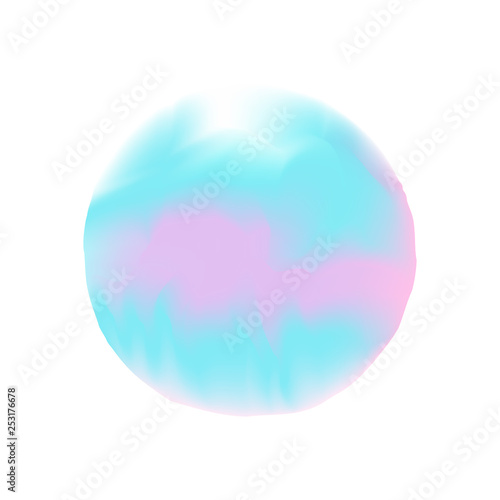 blue watercolor stains circles colors in concept digital painting  illustration blue colors soft in water color art paint style  water color blue pastel art for background card and banner advertising