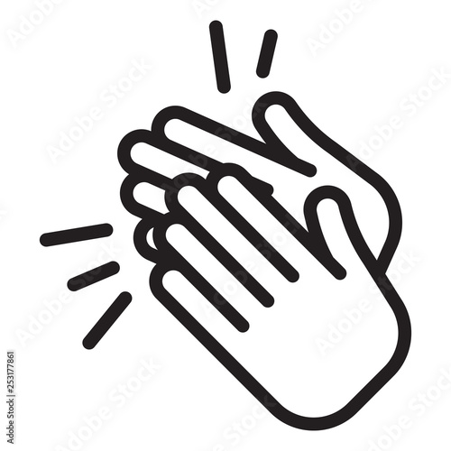 Applause icon. Clapping Hands