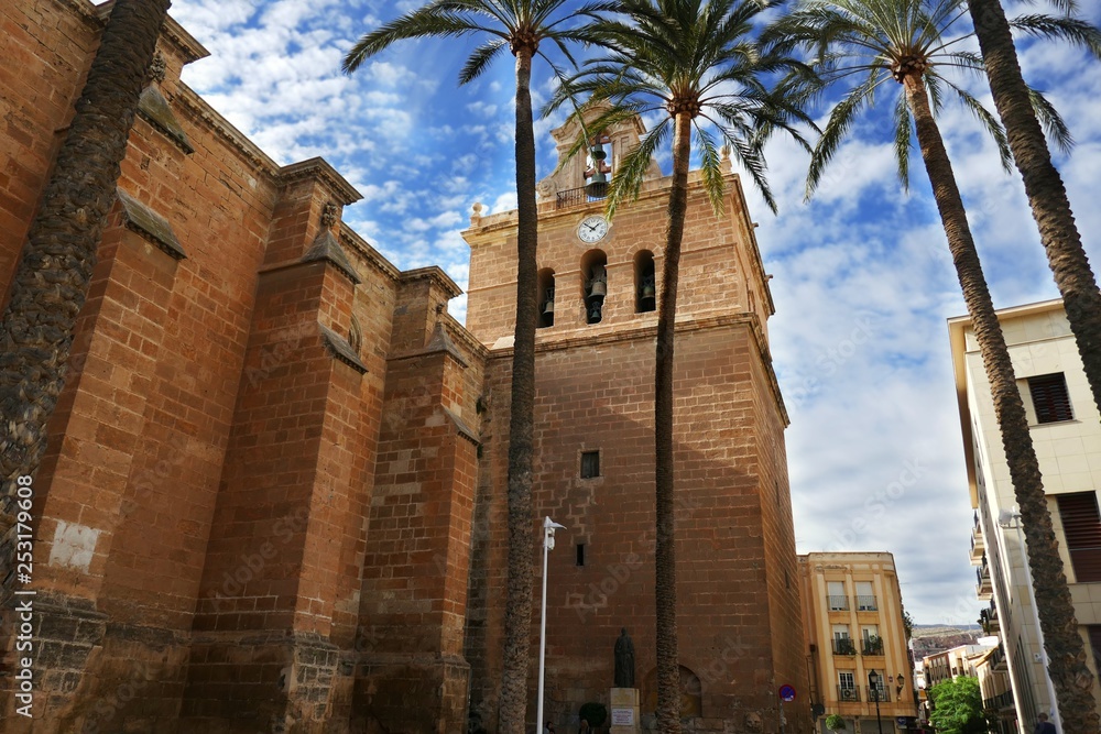 Kathedrale in Almería, Spanien