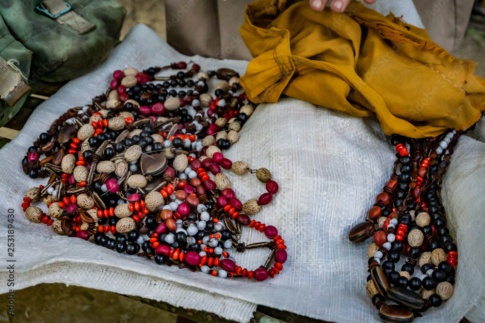 handmade jewelry for sale in the market