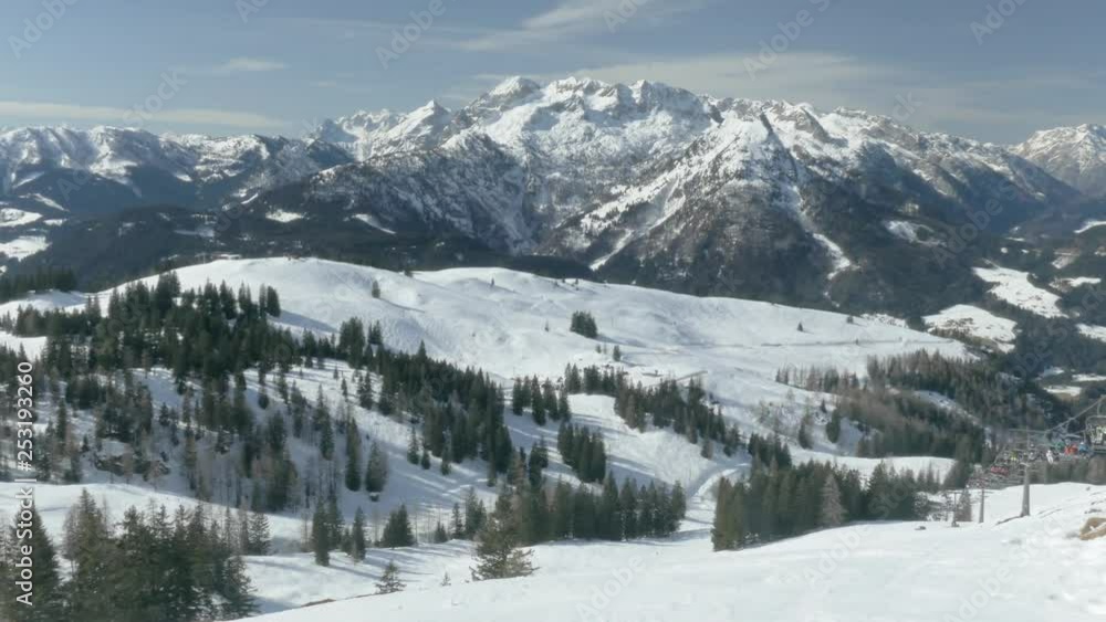 Sunny Mountain Ski Resort Austria Europe Sunny Mountain Ski Resort Austria Europe