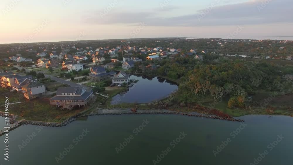 0039_Ocracoke_Houses Sunrise Push3 DJI_0070.mov 0039_Ocracoke_Houses Sunrise Push3 DJI_0070.mov