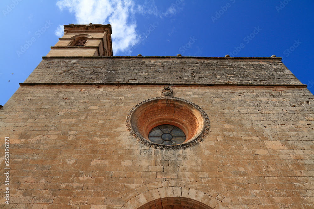 Convent de Sant Bernadí  in the heart of Petra village, Mallorca, Spain