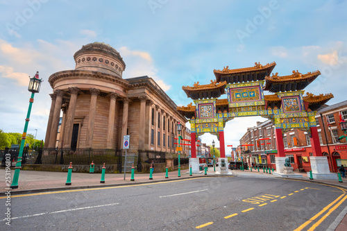 Liverpool Chinatown in the UK  the biggest Chinese community in Europe 