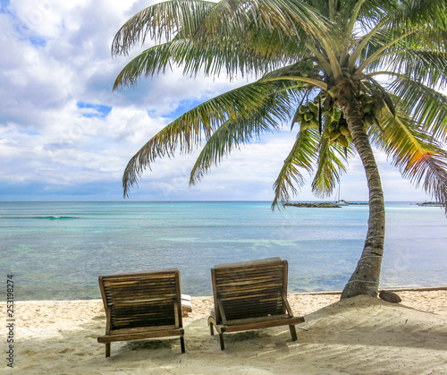 Relaxing beach