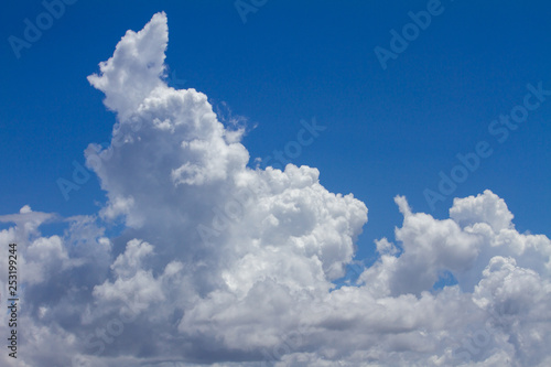 青い空と白い雲