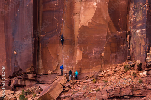 rock climbing in Utah