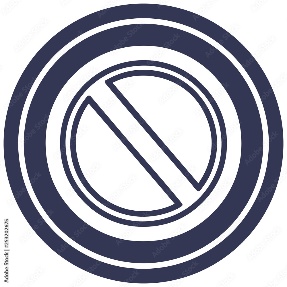 generic stop circular icon generic stop circular icon
