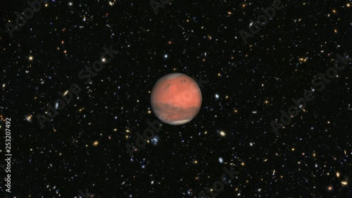 Approaching Planet Mars