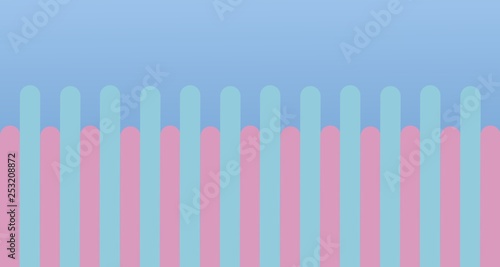 background abstract blue and pink color line on blue color background  illustration  copy space for text