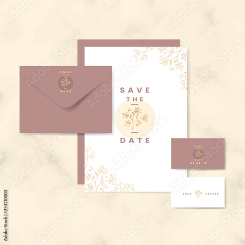 Save a date card collection