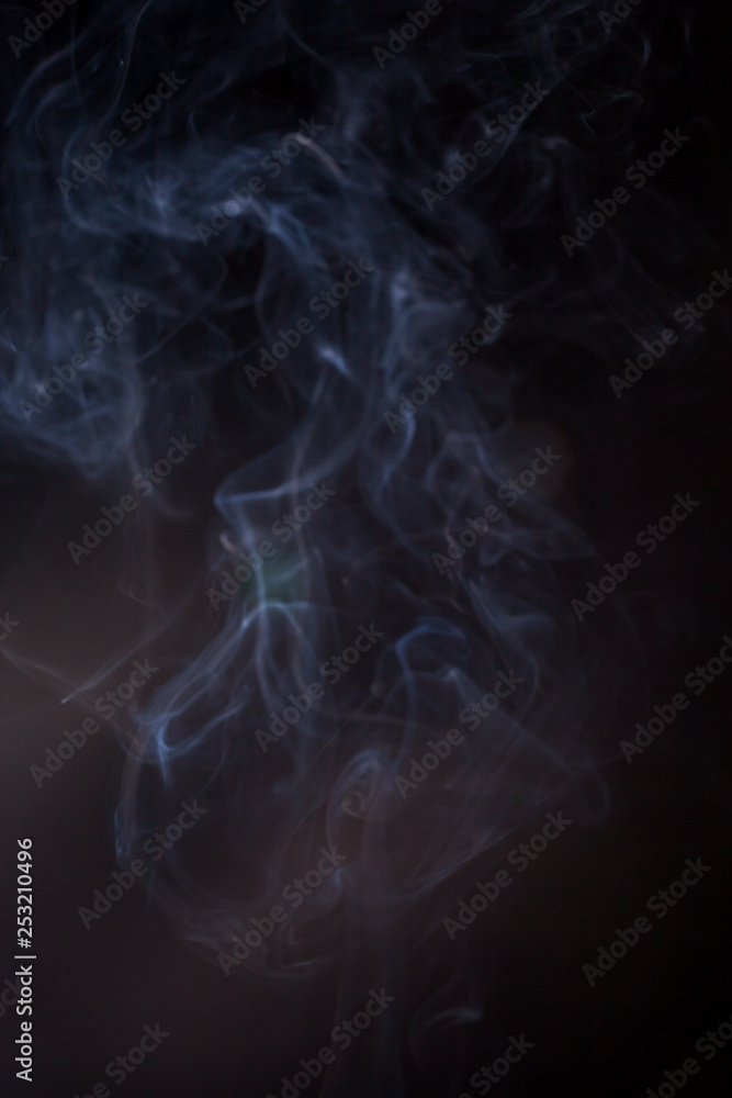 Smoke on a black background. Smoke on a black background.