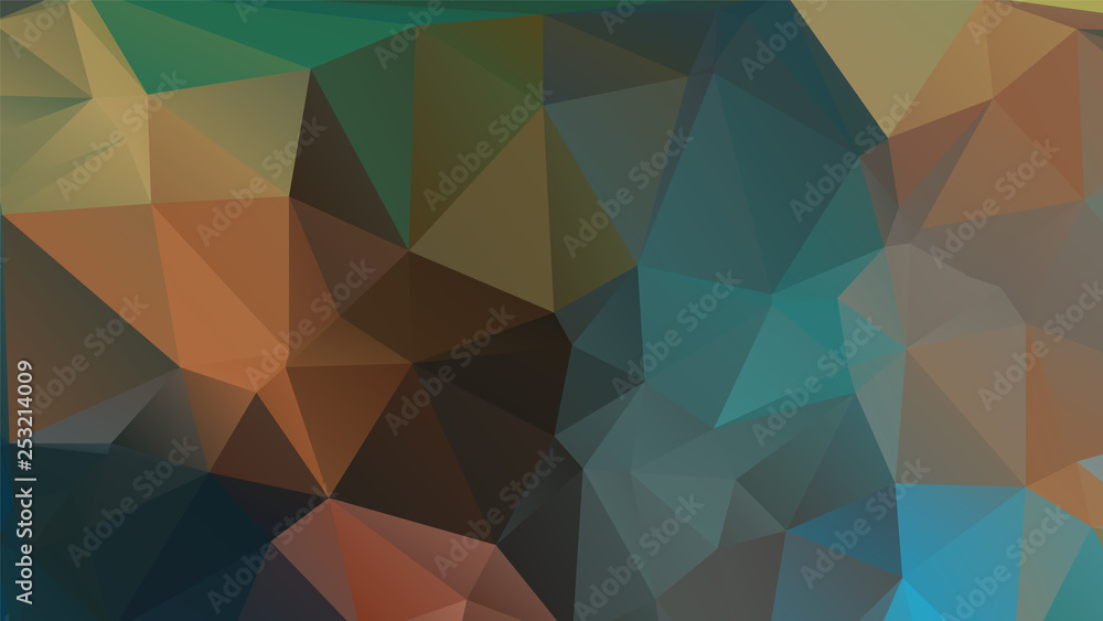 Obraz premium Abstract Color Polygon Background Design, Abstract Geometric Origami Style With Gradient