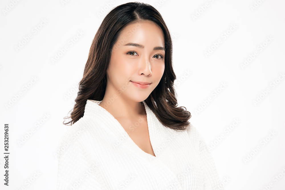 Beautiful Young asian Woman with Clean Fresh Skin Beautiful Young asian Woman with Clean Fresh Skin