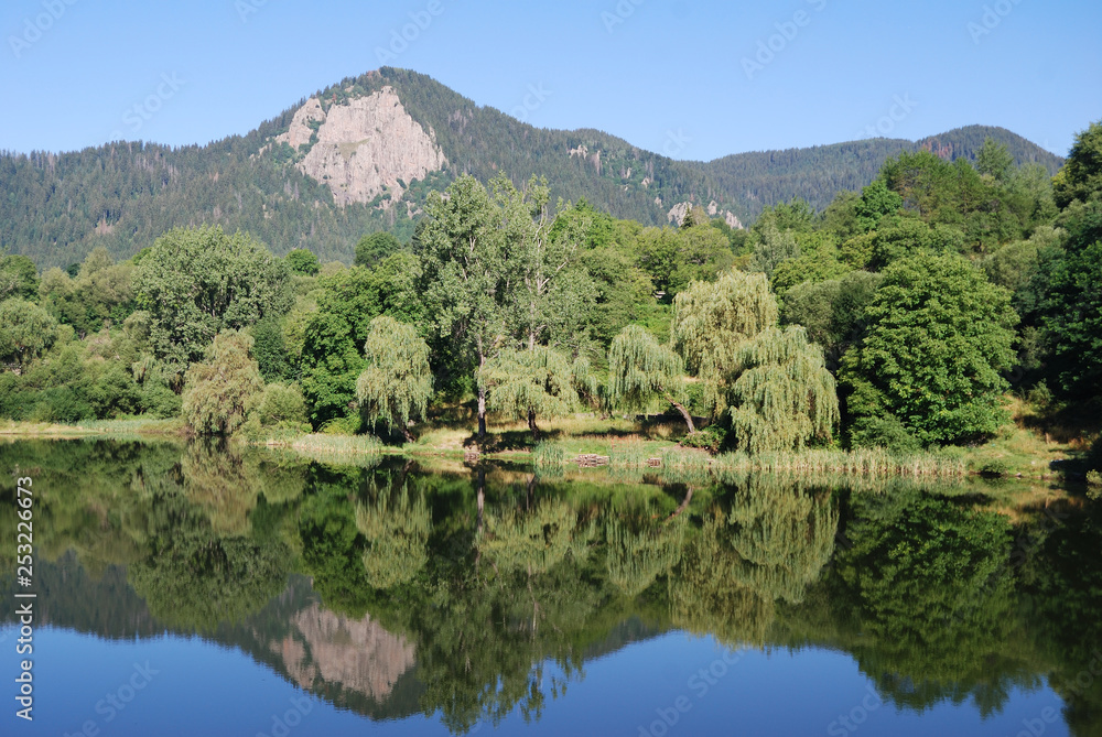 Water mirror - Smolyan mountain, Bulgaria Water mirror - Smolyan mountain, Bulgaria
