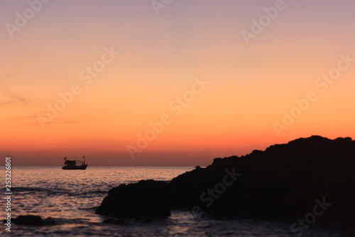 sunset at the sea © browneyefoto