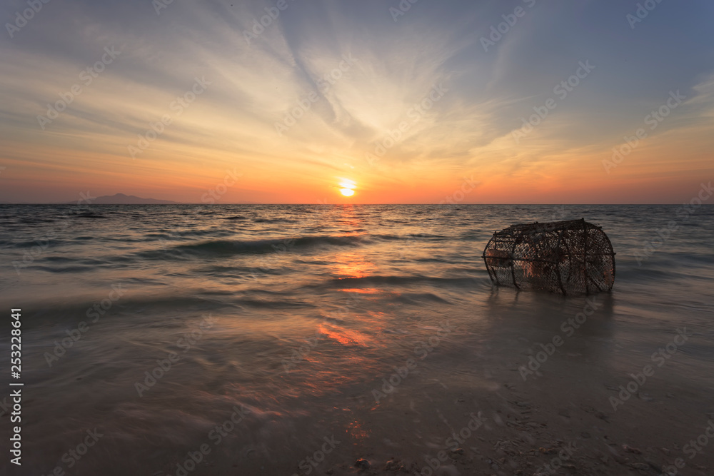 Obraz premium sunset at sea