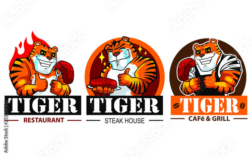 Plakat tiger cry logo 